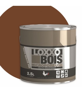 Loxxo Peinture Bois Glycéro Microporeuse - Haute Résistance - Intérieur & Extérieur