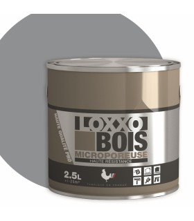 Loxxo Peinture Bois Glycéro Microporeuse - Haute Résistance - Intérieur & Extérieur