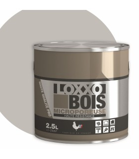Loxxo Peinture Bois Glycéro Microporeuse - Haute Résistance - Intérieur & Extérieur
