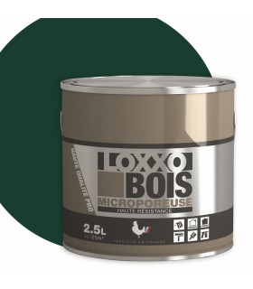 Loxxo Peinture Bois Glycéro Microporeuse - Haute Résistance - Intérieur & Extérieur