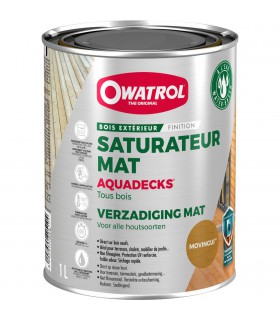 Owatrol Saturateur Mat Aquadecks Tous Bois