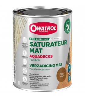 Owatrol Saturateur Mat Aquadecks Tous Bois