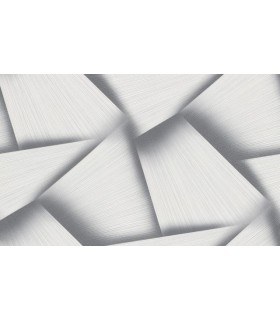 PAPIER PEINT INTISSE POSE 3D GRIS - SPOTLIGHT 2 - 10,05 X 0,53M