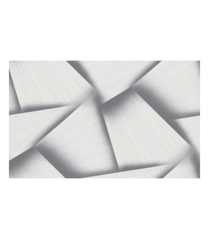 PAPIER PEINT INTISSE POSE 3D GRIS - SPOTLIGHT 2 - 10,05 X 0,53M