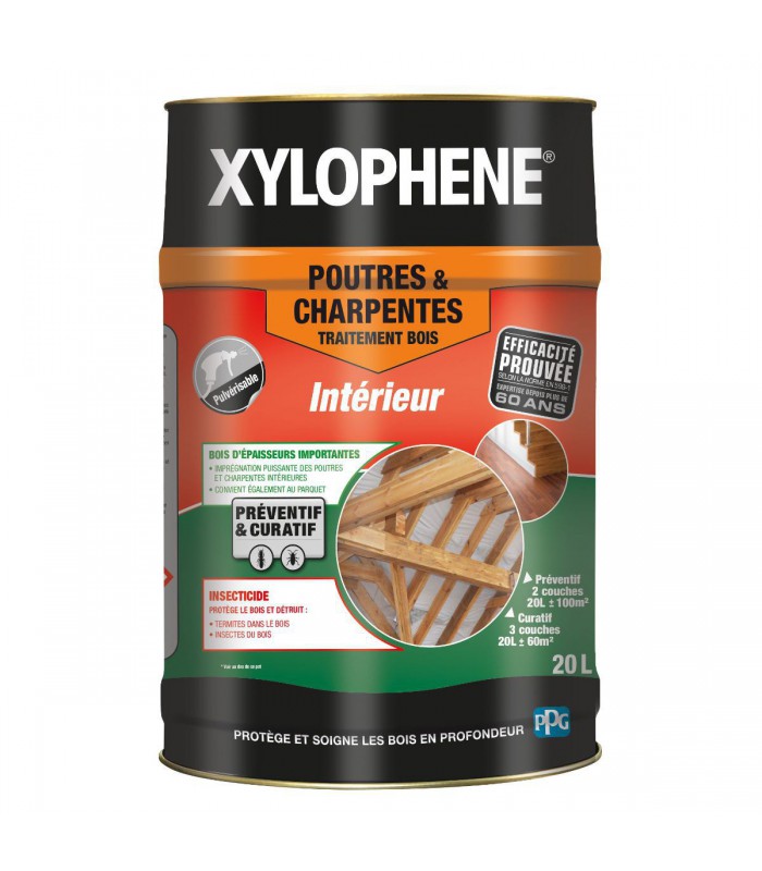 Xylophene Traitement Poutres et Charpentes