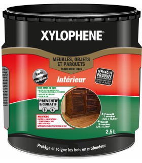 Xylophene traitement bois intérieur pour meubles et parquets