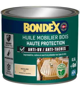 Bondex Huile Mobilier Bois Haute Protection