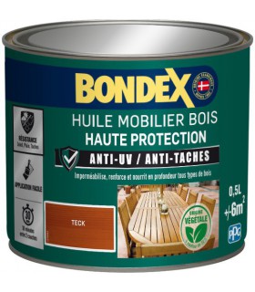 Bondex Huile Mobilier Bois Haute Protection