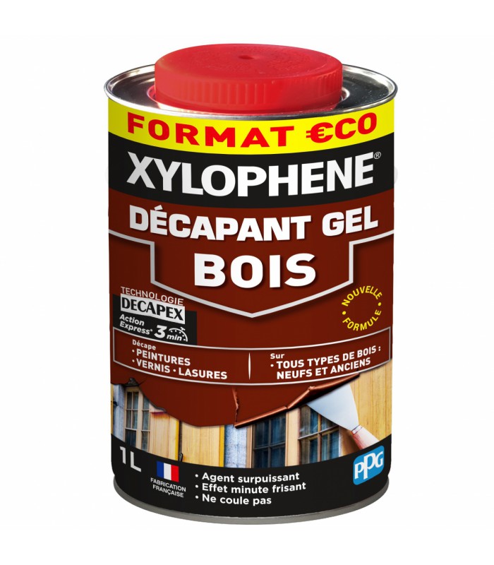 Xylophene Gel Décapant Bois