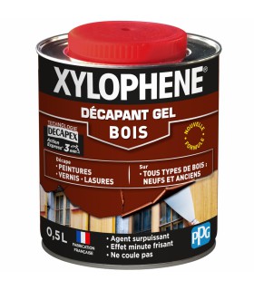 Xylophene Gel décapant bois - Action express 3 min