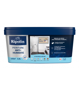 Ripolin Peinture Anti-Humidité Microporeuse et Lessivable