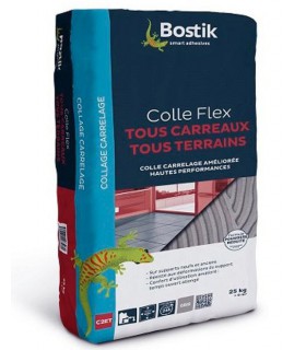 Colle carrelage universelle Bostik Flex pour tous carreaux