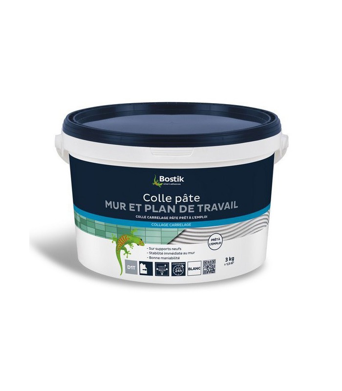 Bostik Colle carrelage mur et plan de travail
