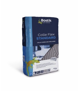 Bostik colle pour carrelage FLEX standard C2T 25KG - Gris