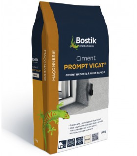 Bostik Ciment Prompt Vicat sol et murs