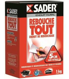 Enduit Rebouche Tout Sader prêt à gâcher intérieur