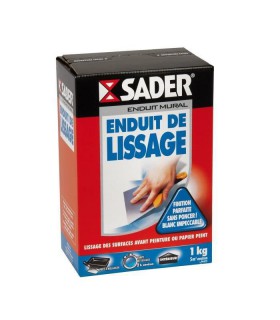 Enduit de lissage Sader 1kg