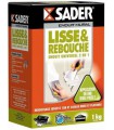 Enduit mural Lisse et Rebouche Sader 1kg