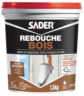 Sader Enduit de rebouchage bois