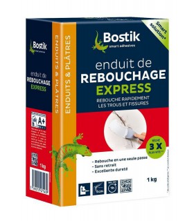 Enduit rebouchage express poudre Bostik