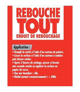 Enduit Rebouche Tout Sader prêt à gâcher intérieur