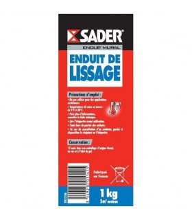 Enduit de lissage Sader 1kg