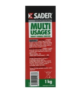 Enduit mural multi-usages Sader 1kg