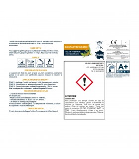 Enduit lissage pâte Bostik