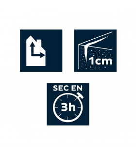 Enduit 2 en 1 poudre Bostik