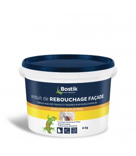 Enduit de rebouchage façade en pâte Bostik