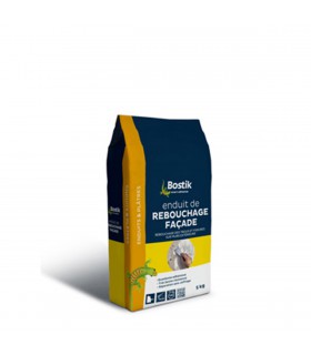 Enduit rebouchage façade poudre