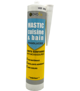 Mastic silicone cuisine et bains Novofix 280 ml