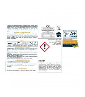 Enduit 4 en 1 pâte Bostik rebouchage et lissage