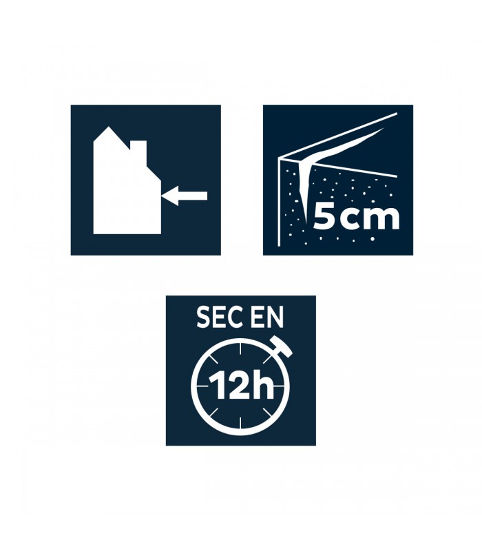 Enduit rebouchage façade poudre