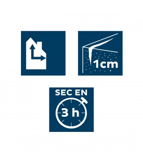 Enduit rebouchage élastique 330g