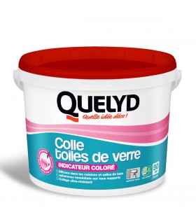 Colle toile de verre indicateur coloré