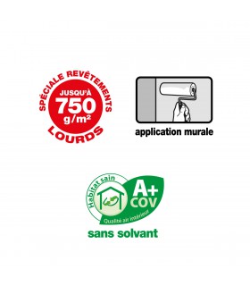 Colle revêtements lisses de rénovation lourds