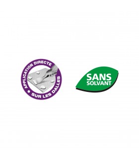 Colle dalles de plafond