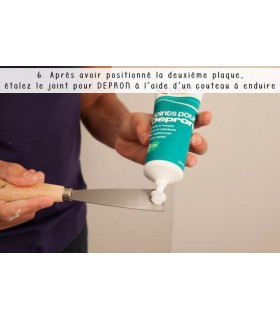 Colle Quelyd pour Dépron sans solvant