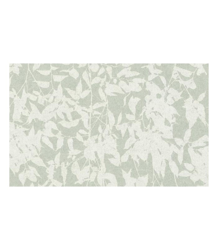 PAPIER PEINT INTISSE TANGLE VERT CELADON - GENTLE - 10,05 X 0,53M