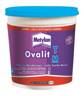 Colle textiles muraux Ovalit TM
