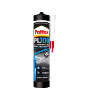 Colle acrylique PATTEX PL100 blanc - 380G
