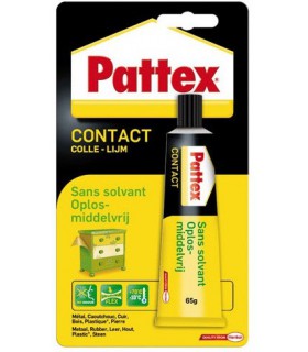 Colle Pattex Contact sans solvant 65g