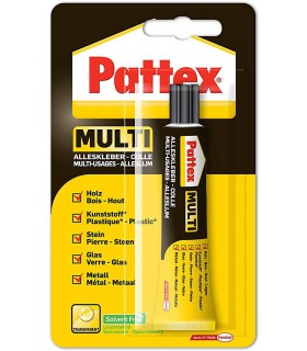 Pattex Colle multi-usages 20g - Gel transparent intérieur/extérieur