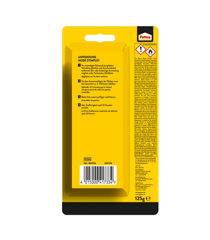 Colle Pattex Contact transparente