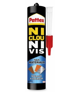 Pattex Ni Clou Ni Vis Tous matériaux 390g