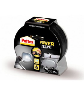 Adhésif Power Tape Auto & Moto noir 50mm x 25m
