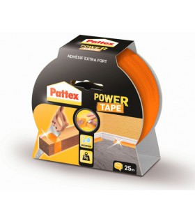 Adhésif Power Tape orange 50mm x 25m