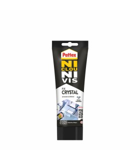 Pattex Ni Clou Ni Vis Fix Crystal - Colle transparente multi-usages