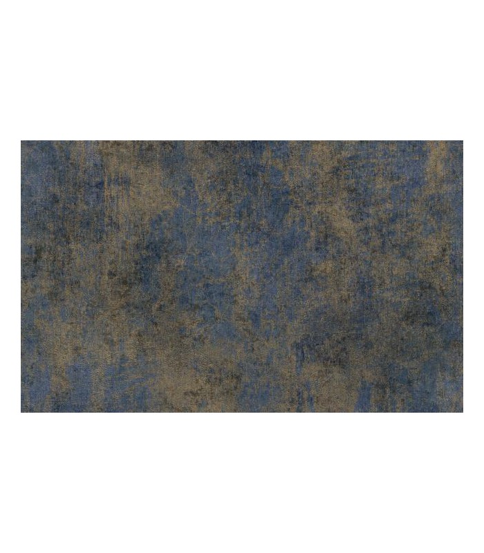 Papier Peint Intisse Shiny Concrete Bleu Or - ELLE DECORATION 4 - 10,05 X 0,53M